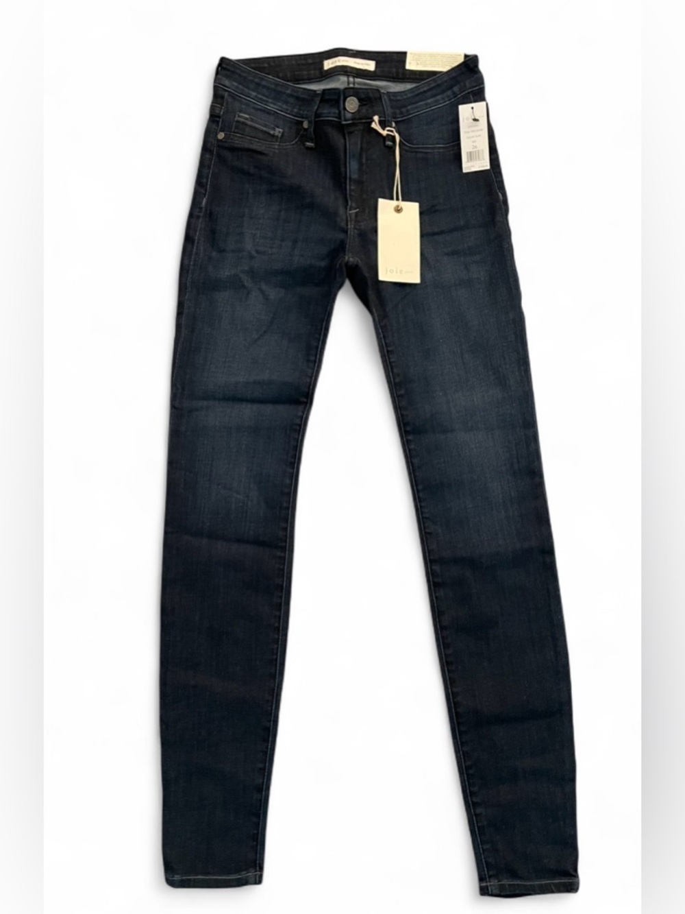 NWT Joie Dark Wash High Rise Skinny Jeans in Slate Womens Size 26